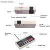 Mini Entertainment Console with 2 Controllers 8 Bit 500 Games Retro Video Game Player Toys for Kids Perfect Gifts