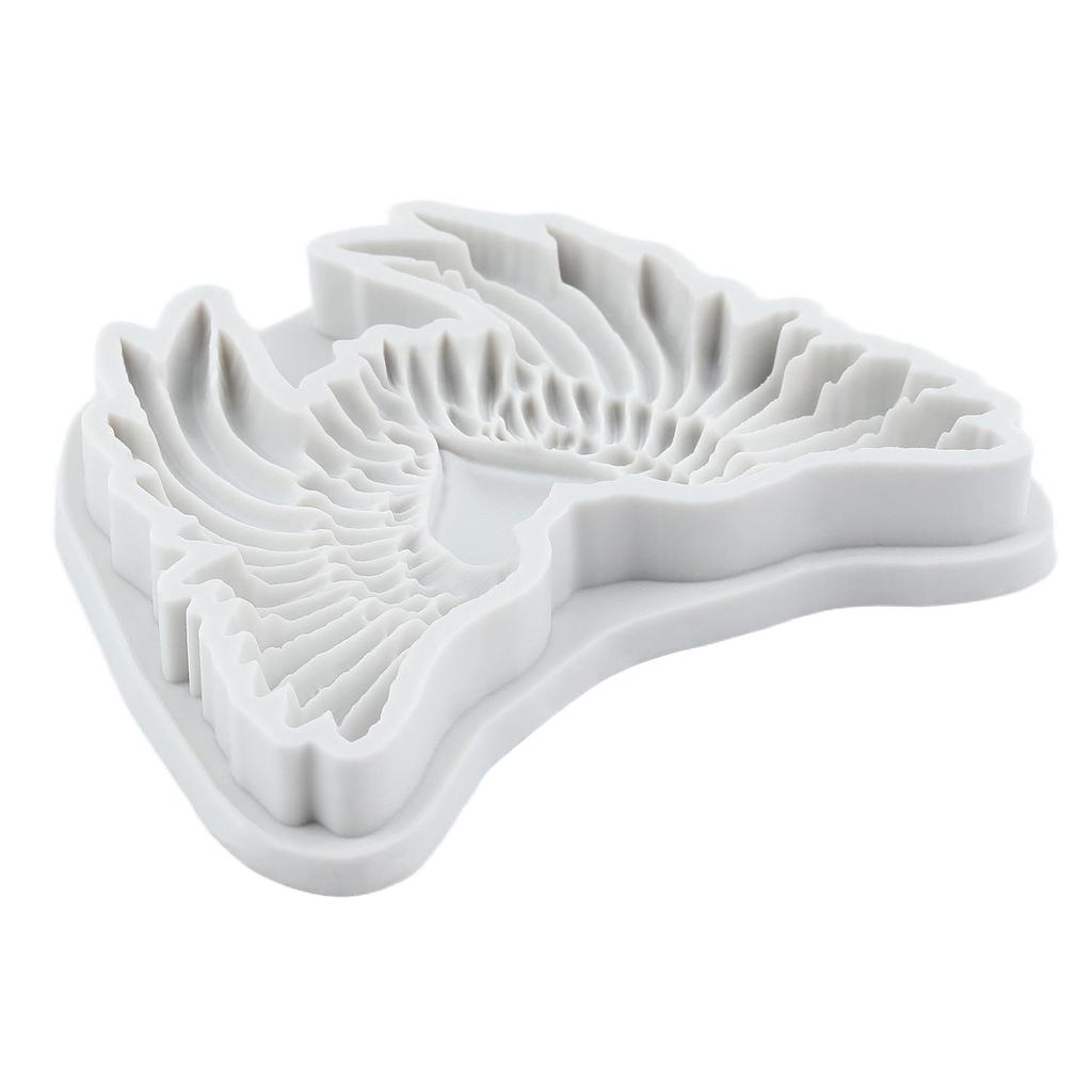 Angel Wing Silicone Molds Wing Fondant Mold Cake Decorating Tools Cupcake Topper Chocolate Candy Craft Gum Paste Polymer Clay