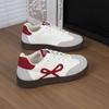 Cute Bowknot Sneakers for WomenSummer New Versatile NichechicThick-soled White Sneakers Loafers
