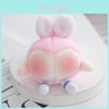 Charming Peach Bottom Bunny Plush Doll Funny Rabbit Bag Pendant
