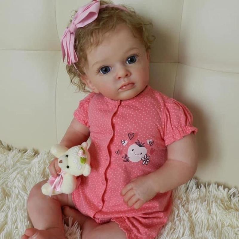 NPK 60cm Joseph Lifelike Reborn Baby Dolls Reborn Boy Birthday Gifts Bedtime Playmate