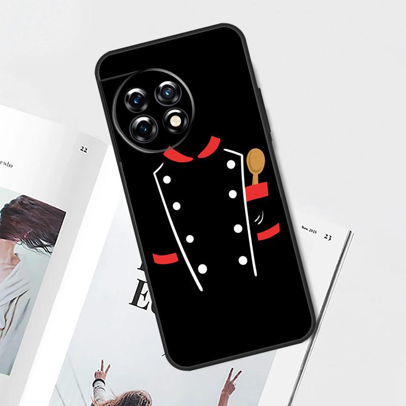 

Chef Uniform Case For OnePlus Nord 5 CE 4 3 Lite N20 N30 OnePlus 15 13 12 11 8 9 10 Pro 12R 13T 13R Cover OnePlus Nord 2