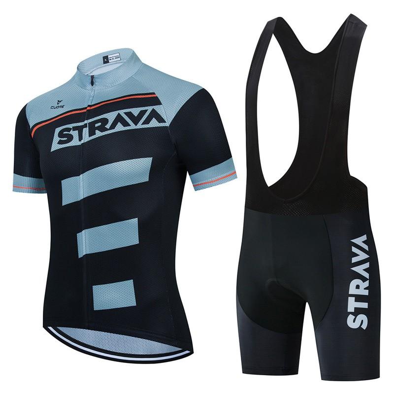 Men Women Cycling Jersey Set Short Sleeve Breathable Mountain Bike Apparel Riding Kit