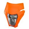 LED-strålkastare + skylt för KTM EXC / EXC-F / Freeride / Enduro / SMC 14-25 SW3 orange