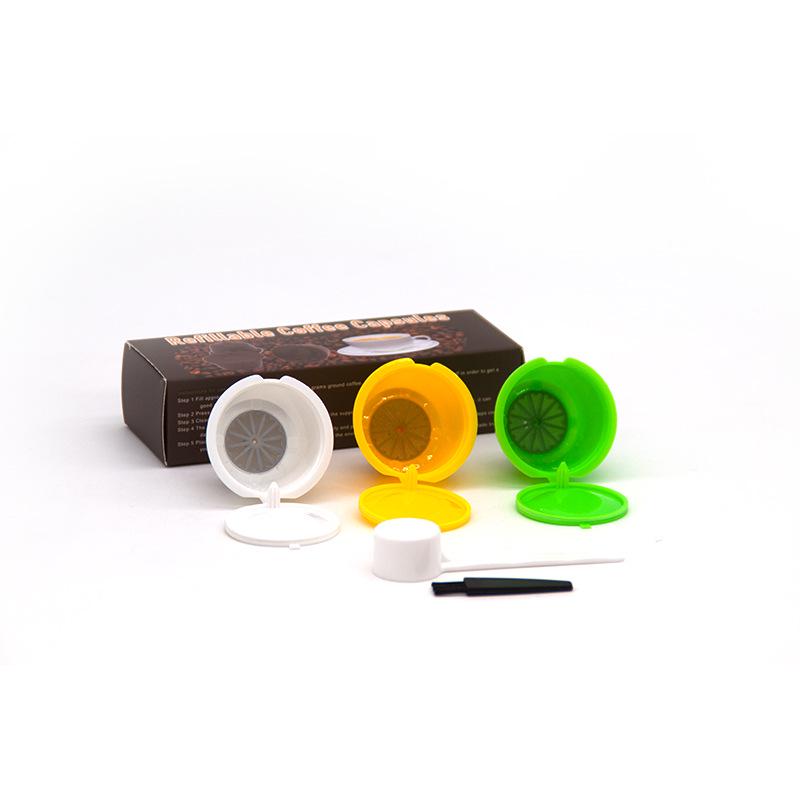 3-Pack Coffee Capsule Mesh Filters for DOLCE GUSTO - Color Box Packaging