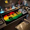 Bob Marley Gaming-Mauspad Tastaturmatte Schreibtisch-Mauspad Rutschfeste Gummibasis Büro-Schreibtischzubehör