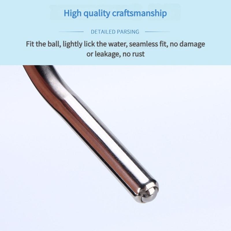 Hanging Rabbit Water Feeder For Small Animals Durable Cage Mounted Drinker Bottle With Easy Installation