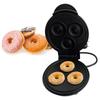 ABKR-Electric Donut Machine Non-Stick Coated Kitchen Donut Maker Kid's Snacks Desserts Breakfast Mini Donut Maker Durable EU Plu