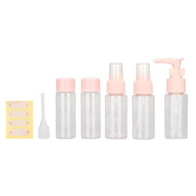 Bouteilles de Toilette de Voyage Rechargeables Design Transparent Écologique Sûr Portable Large Application Récipients de Voyage