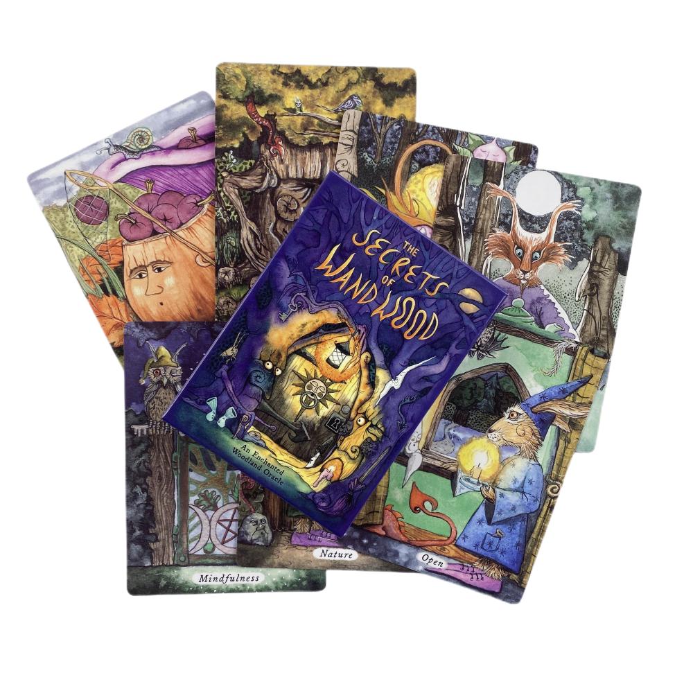 Tattoo Tarot Cards Divination Deck English Versions Edition Oracle Board Playing INK Table Game For Party