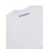 Animal Embroidery Patch Sweatshirt  Melange Gray 