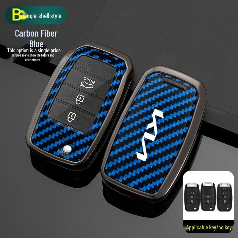 Kia Car Key Case for K3, K4, K5, Sportage, KX3, Sorento, Pegas, KX5 with Cross Buckle