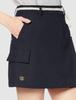 Thavasa Under 25 Number Skirt Twisted Cord Belt Mini Skirt 00762112200110 Navy S [Samantha & 7] Women's