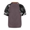 Men's Summer Camouflage Color Casual T-shirt Sports Breathable Zipper Collar Top
