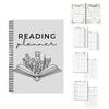 Reading Plan, Reading Book Review Plan, Book Review Log, Monthly Reading Log Librarian Gift, Bookworm Gift