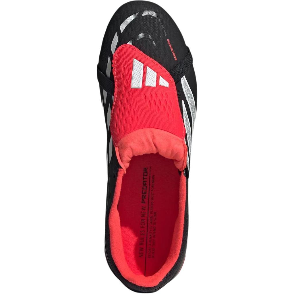 adidas Predator Elite Fold Over Tongue FG Core Black Cloud White Kids Sneakers Cloud-White Lucid-Red JR3332