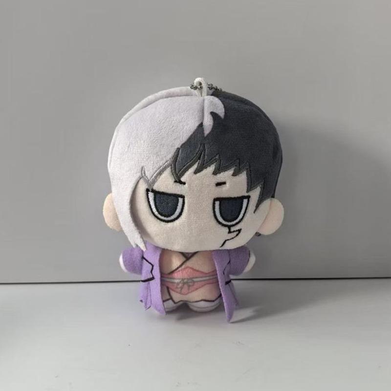 Anime Gen Asagiri Senku Ishigami Pluche Pop Hanger Schattig Anime Randapparatuur Speelgoed Sleutelhanger Cartoon Fans Verzameling Verjaardagscadeau