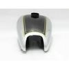 BSA M20 Black Painted Chrome Steel Petrol Fuel Gas Tank Civil Model |Fit For
