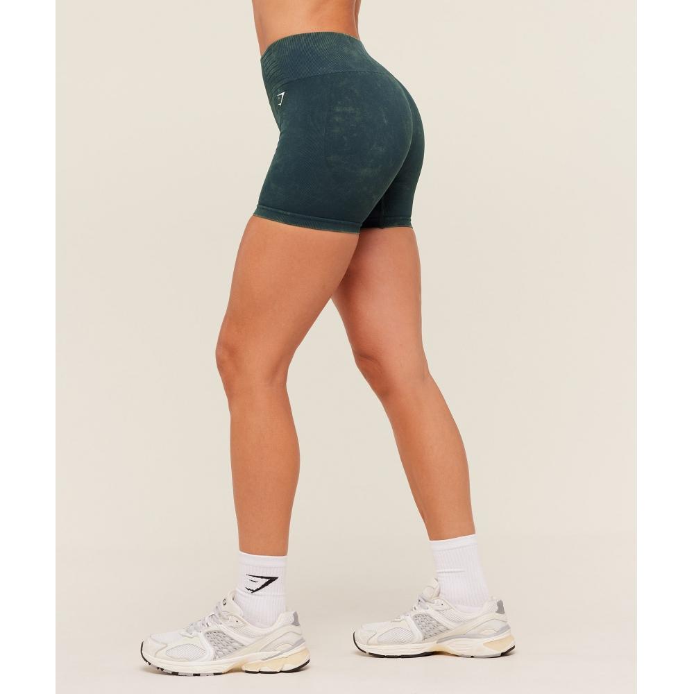 Gymshark Steel Seamless Shorts Deep Petrol Blue B6b3p Udth