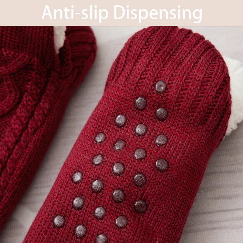 New Thermal Mens Slipper Socks Winter Warm Short Cotton Thickened Home Sleeping Soft Non Slip Grip Fuzzy Floor Sock Fluffy Male