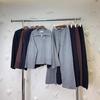 Autumn 2025 Women's Polo Collar Top & Wide Leg Pants Set