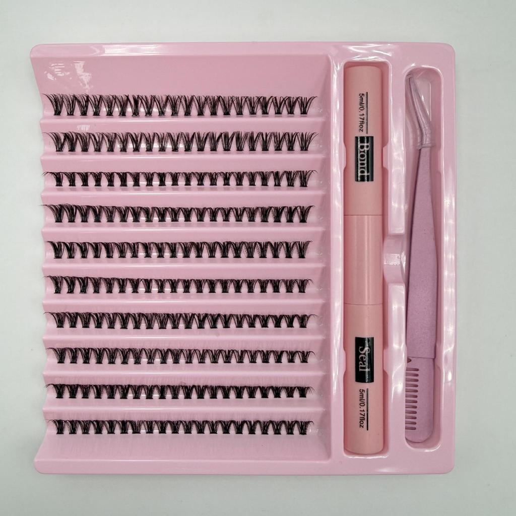 DIY prodlužování umělých řas - Segmentované 30D, 40D, 50D, 80D pro vlastní aplikaci