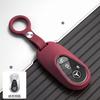 Silicone Key Case Holder for Mercedes Benz S 400L C 260L Maybach S 480 W206 C200 Class C Fob Keychain Accessories