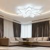 Yousheng Dimmable Floral Ceiling Light Adjustable Light Color Lamp with Remote Control Modern Acrylic LED Fixture for Living Room & Bedroom