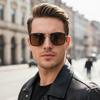 Square Sunglasses For Men And Women Unisex Versatile For Driving And Outdoor Sun Protection 9028