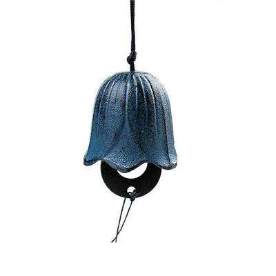 Cast Iron Wind Toy - Blue Lily of the Valley