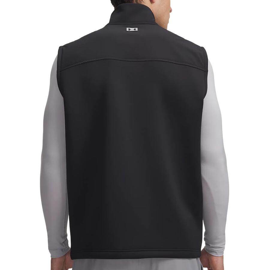 Under Armour Casual Knitted Stand Collar Zipper Vest Men vests 6009747-001