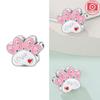 925 Silver Pink Claw Bones Running Dog Pendant Heart Bead Fit Bracelet Women Jewelry Diy Childish Fine Gift