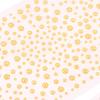 1Sheet Gold/Silver Non Piercing Lip Nails Sticker Self Adhesive Waterproof Fake Lip Nail Eyebrow Nose Nail Belly Button Jewelry