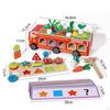 Montessori Toys,Wooden Color & Shape Sorter Toys,Early Educational Sorting Matching Shape,Matching