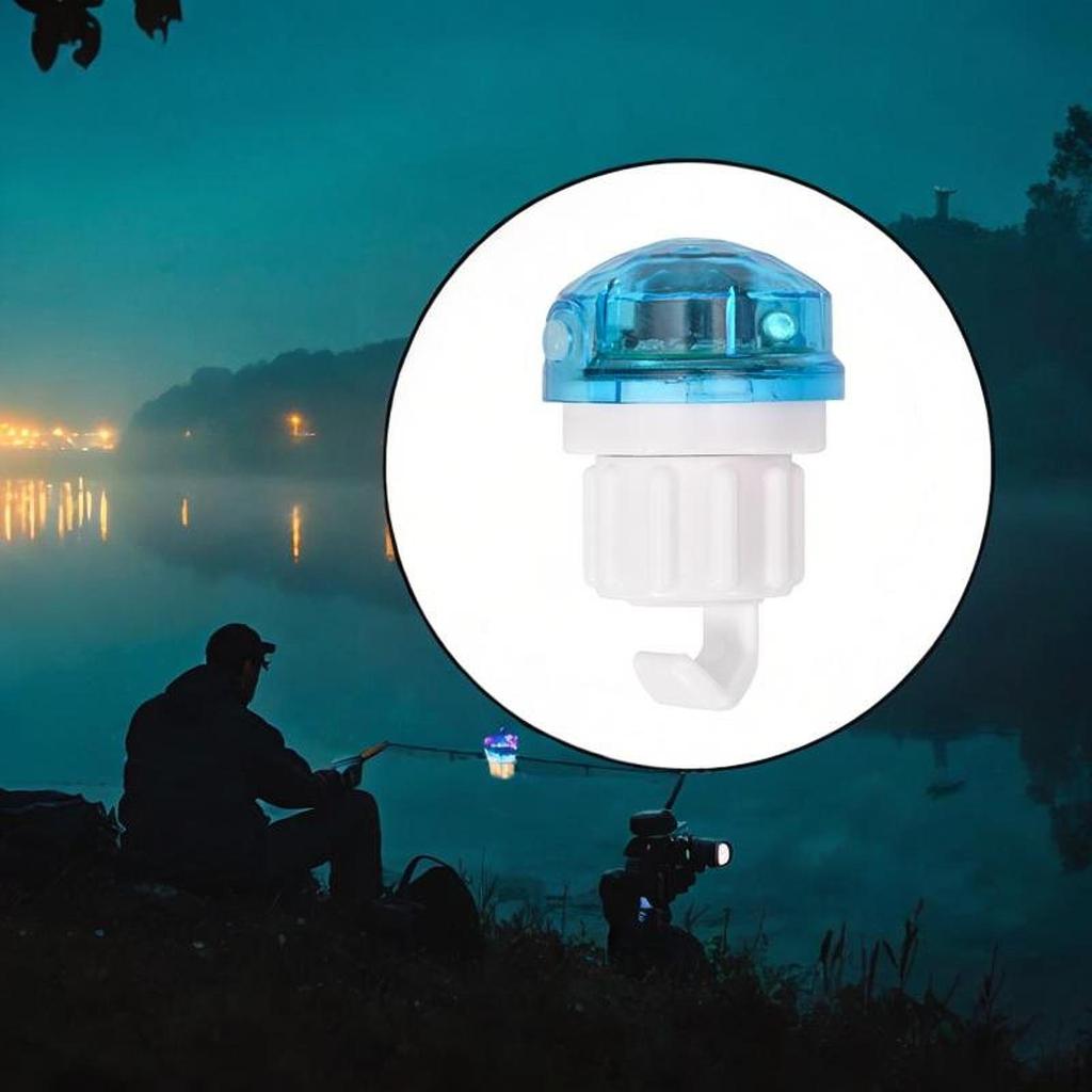 Fishing Bite Alarm with Sound and Light Indicator Portable Fish for Night Beginners