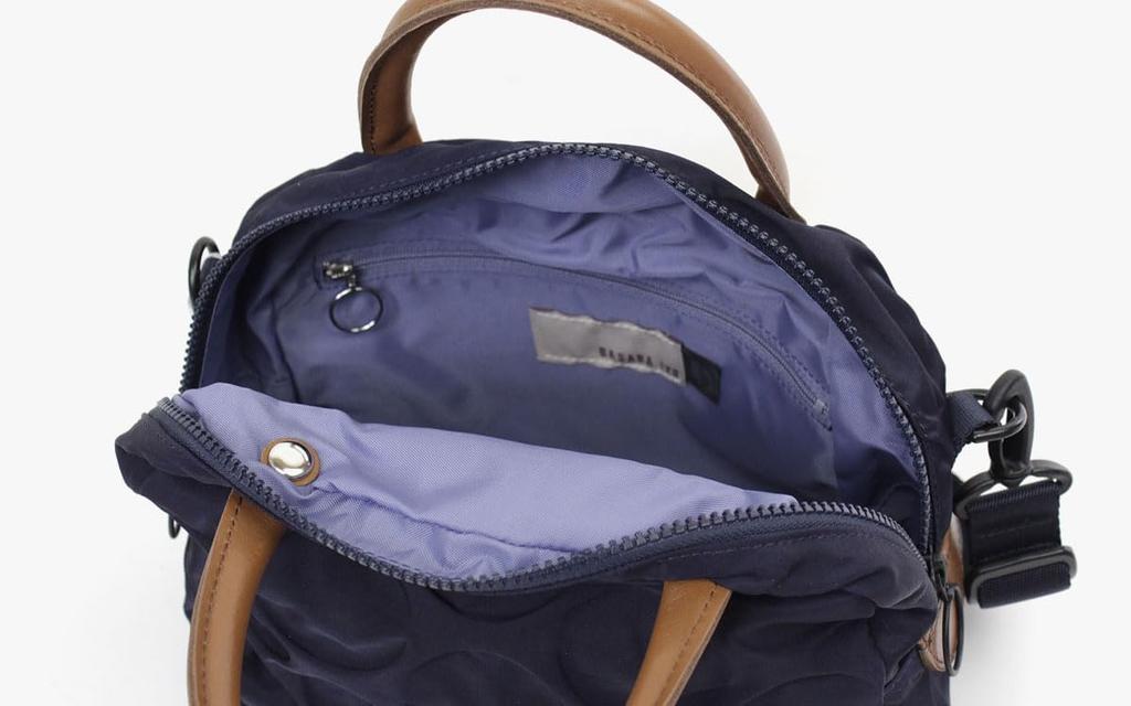 Zita 2WAY Shoulder Bag Water Repellent 1414812 [Basara] (Navy (60))