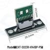 USB-C Female Port with Mounting Plate for DIY Keyboard/Charger Cable Modification