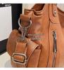 Women's High-End Versatile Korean Tote Bag - Brown Solid Color, Large Capacity, Single Shoulder Fashion Style