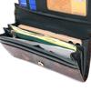 Women's Horizontal Wallet Made of Genuine Leather with Snake Embossing CANPELLINI Wallet 21648 Multicolour