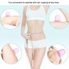 2 pezzi set silicone vuoto corpo massaggio aiutante anti cellulite massaggio tazze coppettazione (Rosa)