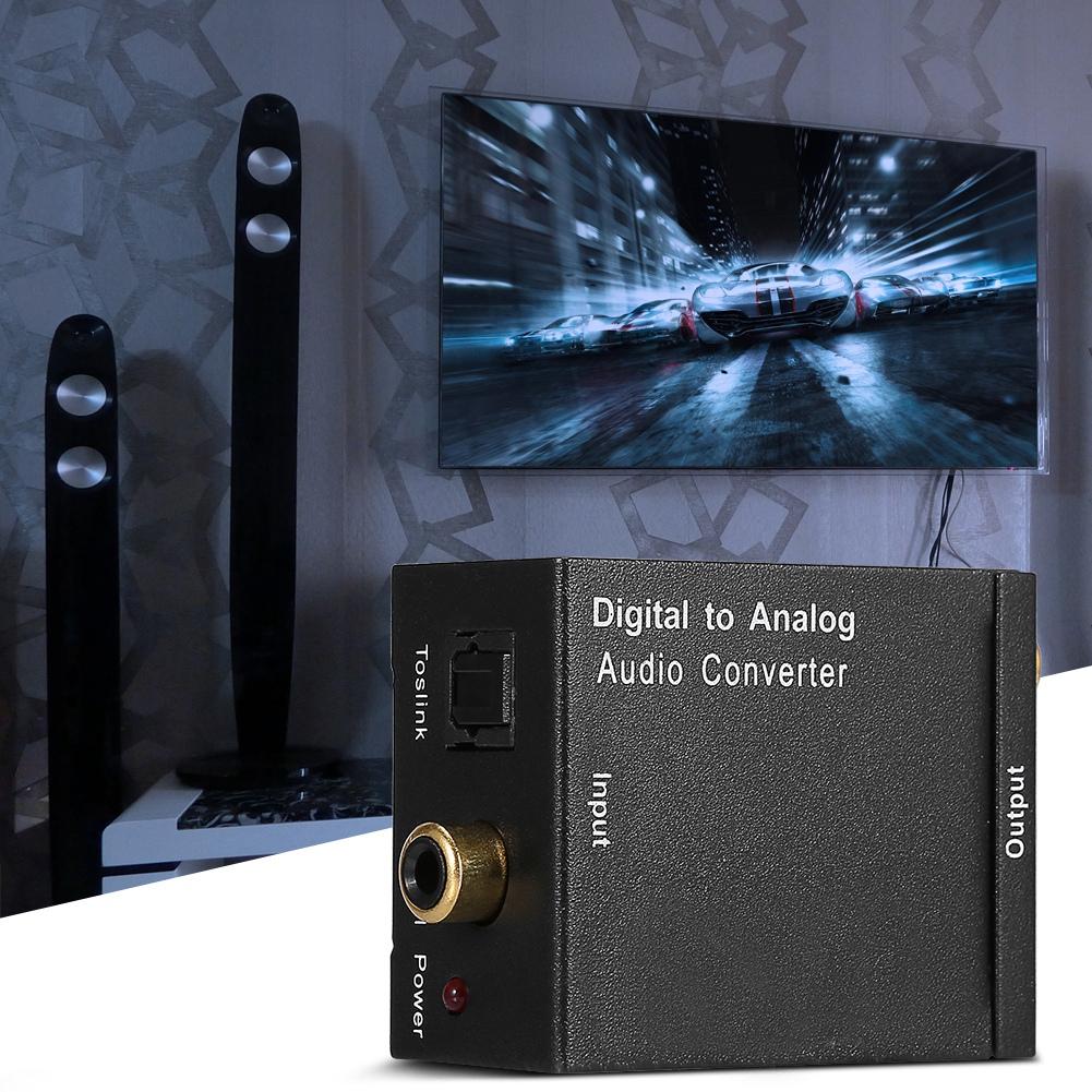 Audio-Digital-Optik-Konverter in einen analogen Koaxial-RCA-Konverter