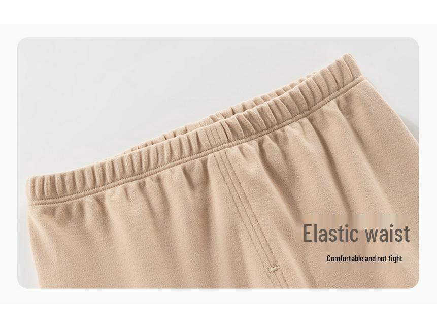 Baby Pure Cotton Two-Piece Underwear Set for Spring and Autumn