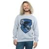 Harry Potter Mens Ravenclaw Crest Flat Sweatshirt