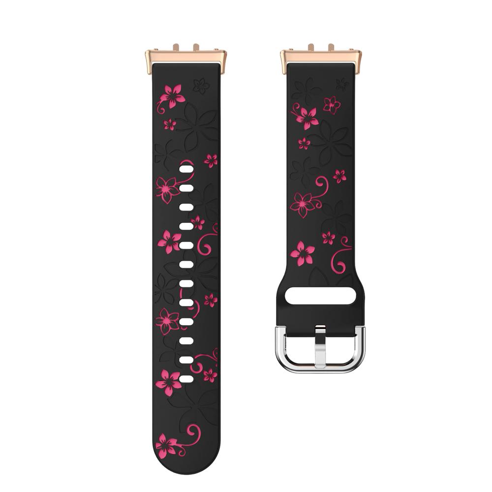 Silikon-Präge-Uhrenarmband für Galaxy Fit3 Wasserdicht und schweißfest Weich und bequem Sport-Uhrenarmband für Galaxy Fit3
