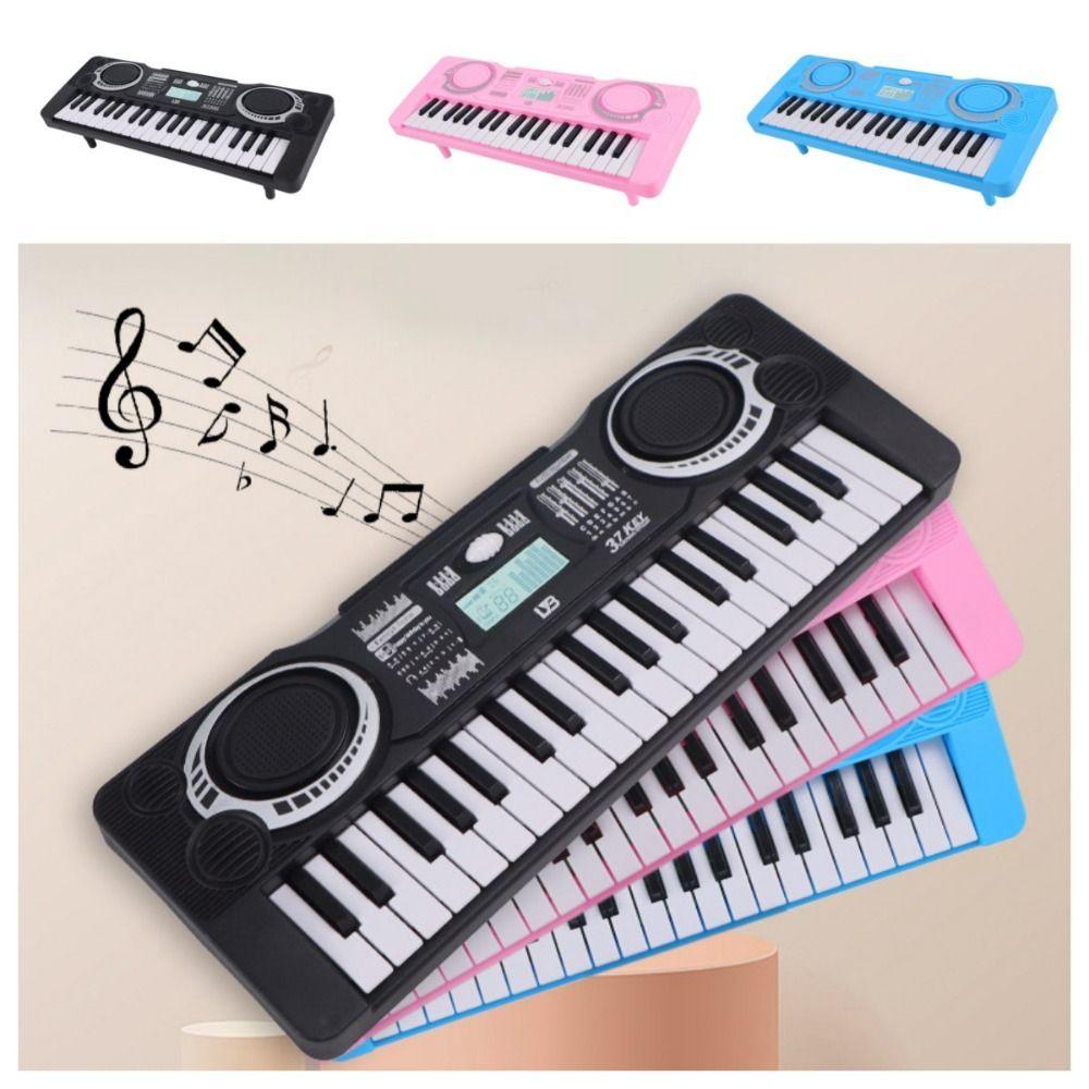 37 Keys Pink Piano Keyboard Toy Musical Instrument Toy Kids Electronic Piano Toy   Preschool