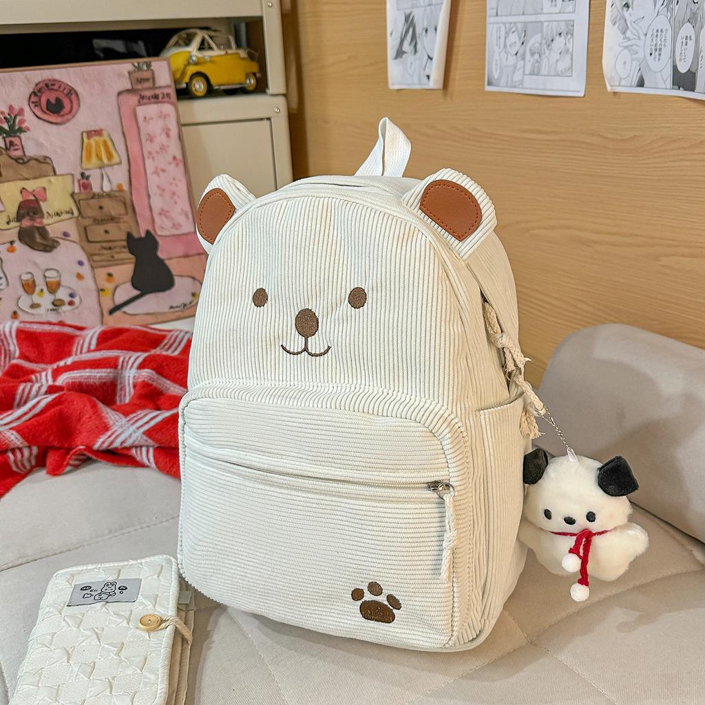 Schoolbag Korean version cute cartoon ins wind backpack girl schoolbag large capacity travel backpack versatile commuter bag
