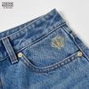 Teenie Weenie Women's Bear Letter Denim Pants