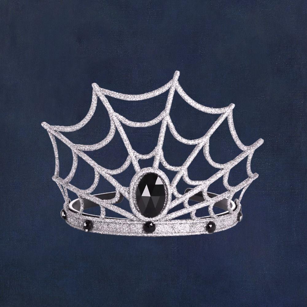 Gothic Spider Queen Crown Cosplay Halloween Headband Trendy Spider Web Headband  Carnival