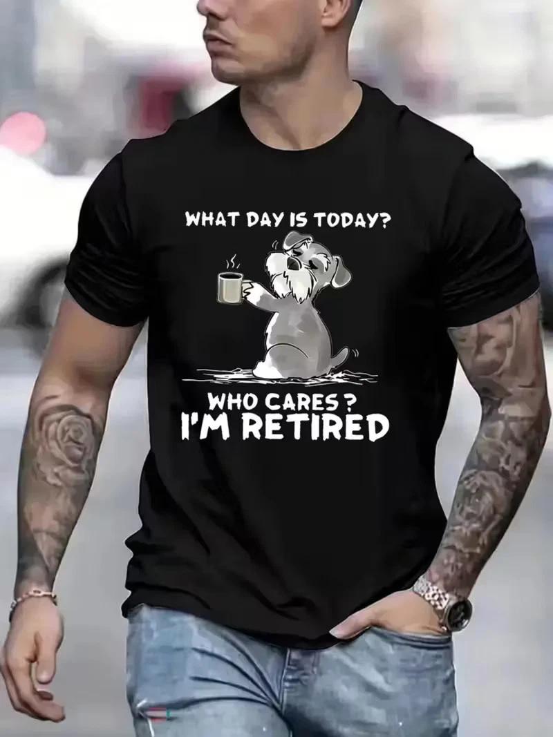 [Retirement Humor T-Shirt] Men s Funny Retirement Humor Graphic T-Shirt -  What XXL