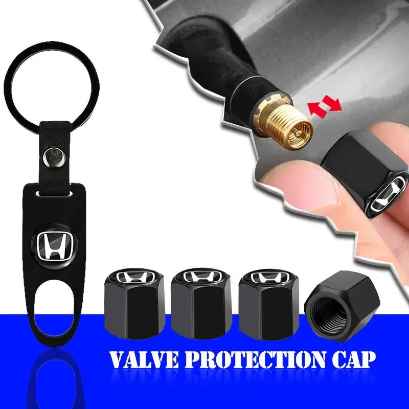 FIT Voiture Nouvelle Honda 4pcs/Ensemble Bouchons de Valve de Voiture Bouchons de Valve de Pneu de Roue Couverture Pièces Automobiles Pour Honda CBR650F VFR800 VTX1300 Xl1000 Xadv 750